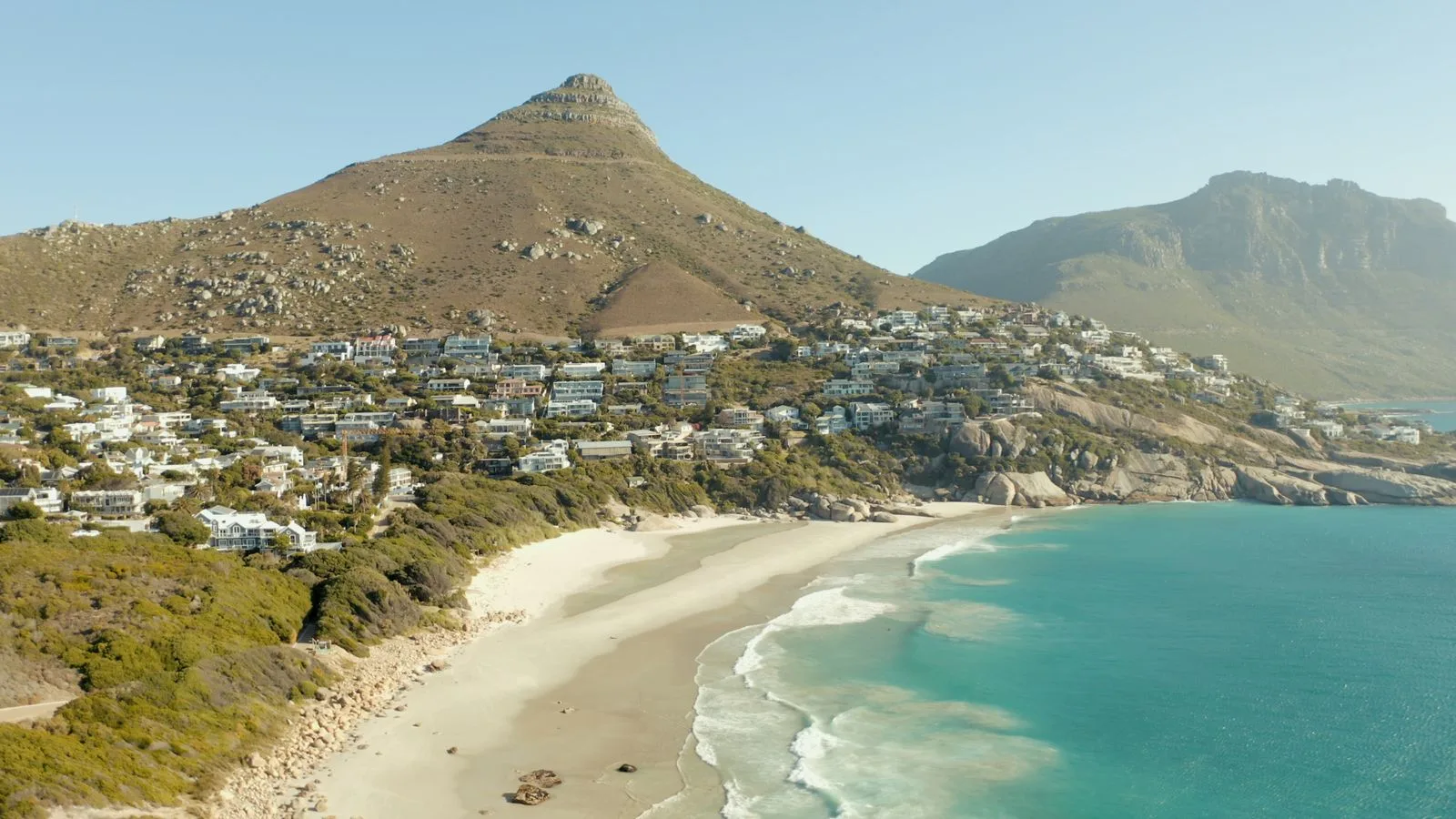 A coastal suburb on the Cape Peninsula